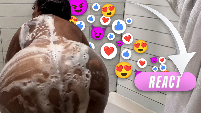 Sexy shower scene