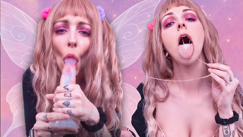 Fairy princess wants to spoil your cock. Fuck my throat