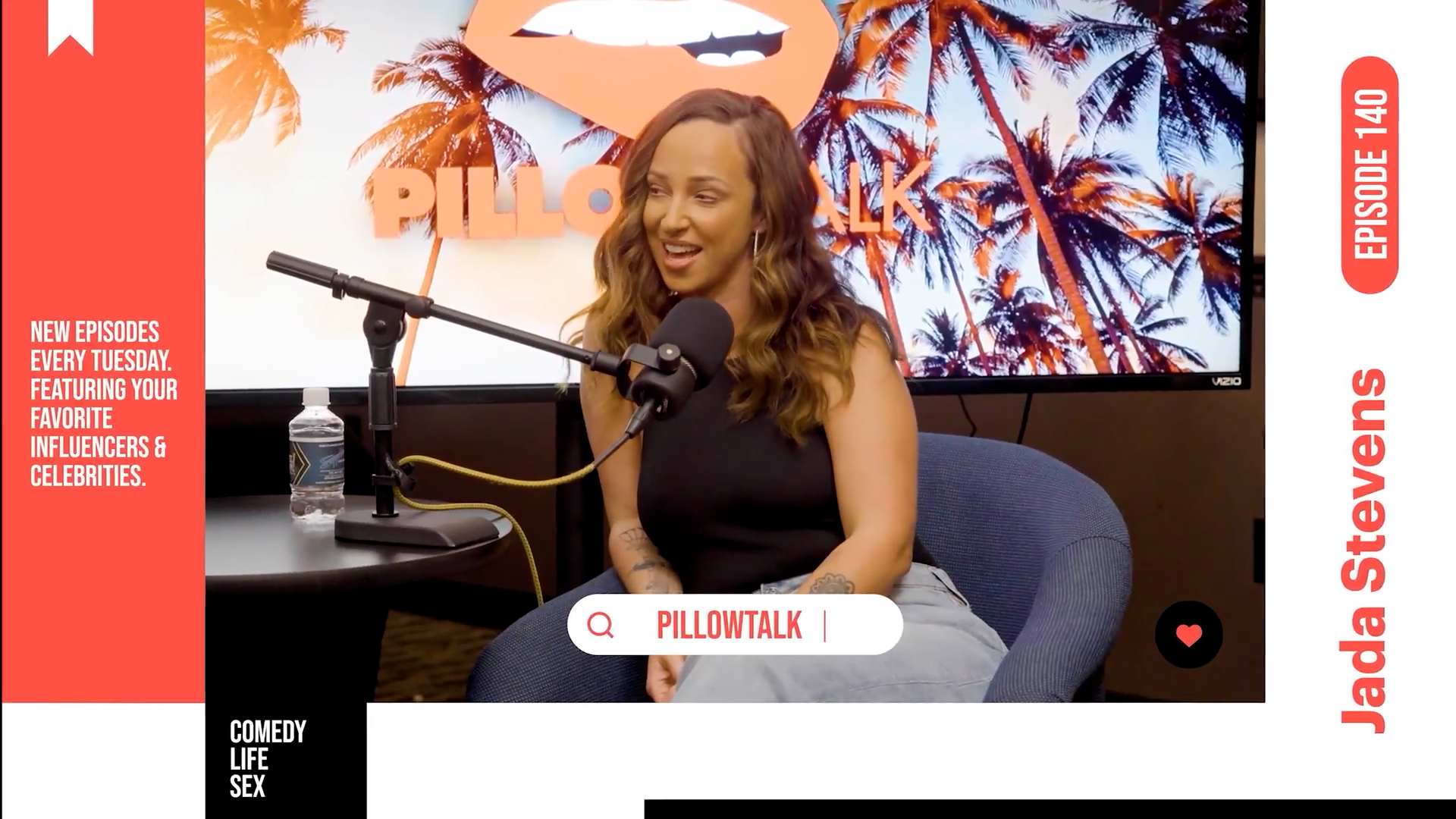 Ryan Pownall's Pillow Talk Podcast features guests Jada Stevens and Phoenix Marie.