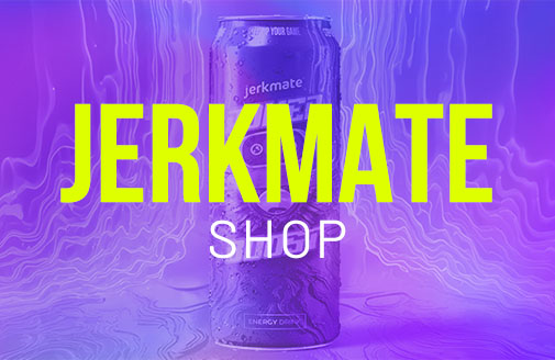 Jerkmate Shop: Power Boost Energy Drink, Wipe-Downs & Ranked Drip for the Goon Gods