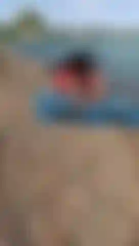 deepthroat near water,outdoors