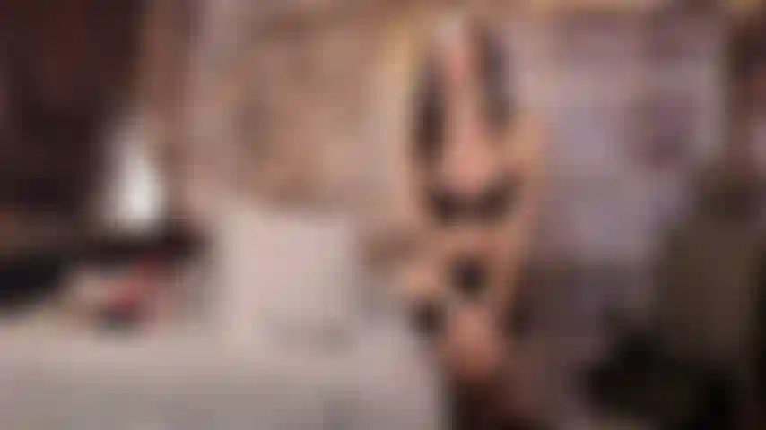 Modeling my new black 2 pieces lingerie!