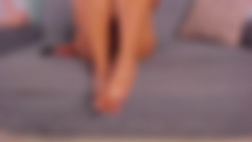 Oil on my beautiful feet.