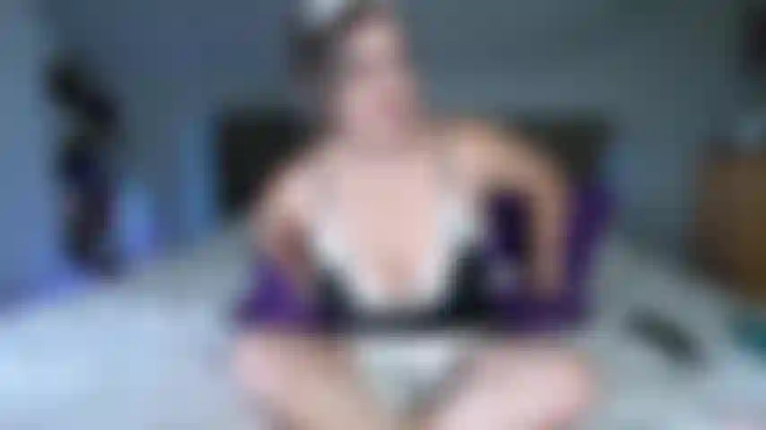 Maid Masturbation with a Dildo