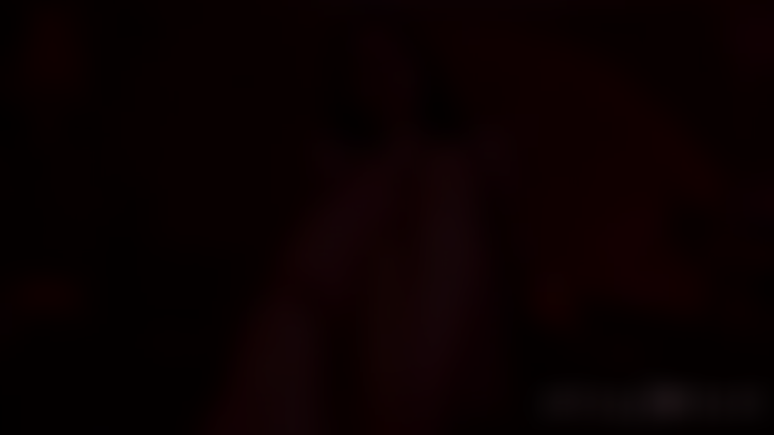 Footjob in Red Fishnets