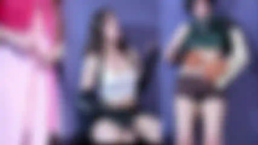 Final Fantasy VII 4way Fantasy - Tifa, Aerith, and Yuffie take turns riding your cock. As one of ladies rides your dick, the other ones are strip teasing and eventually masturbating.