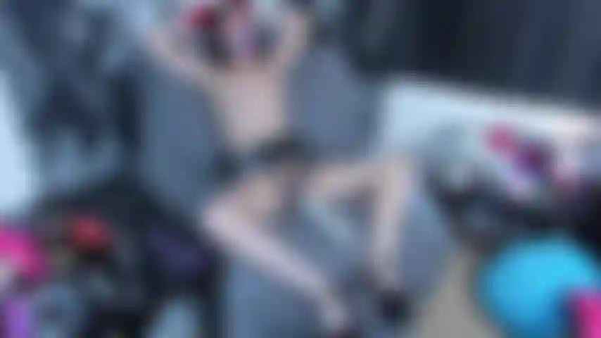 Intense Bondage Hitachi Orgasms! I am wearing sexy stilettos, my o-belt to prevent it from moving no matter how much I squirm, ball gag, and silk sash bondage around wrist while I have orgasms