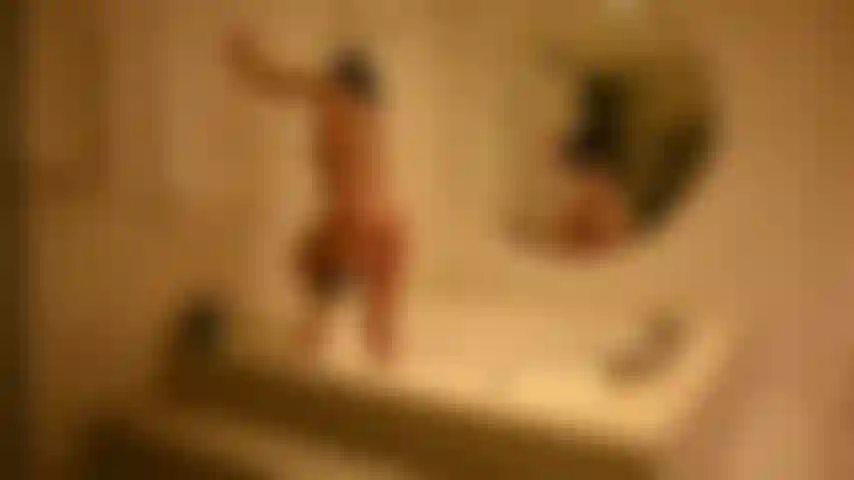Erotic Soapy Mirror Shower Fun