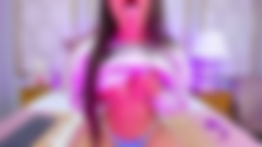 I stroke my tits while licking your cock.