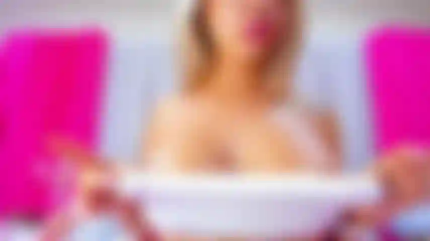 Sexy Boobs with oil