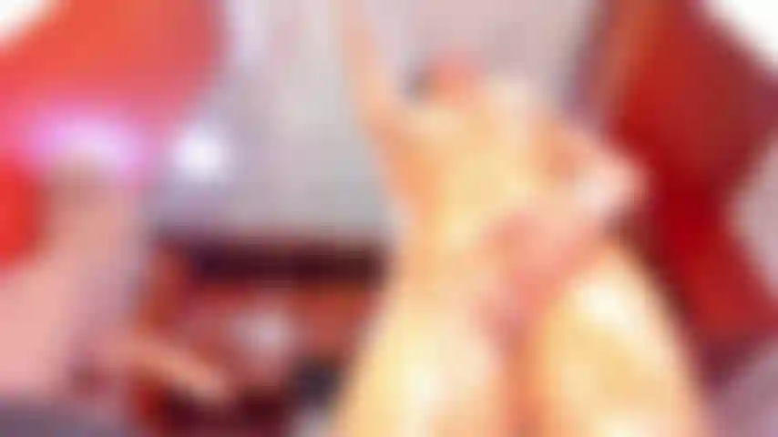 Oil all over my mature body.