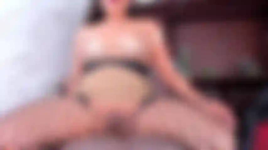 Secretary rides her torso in the office