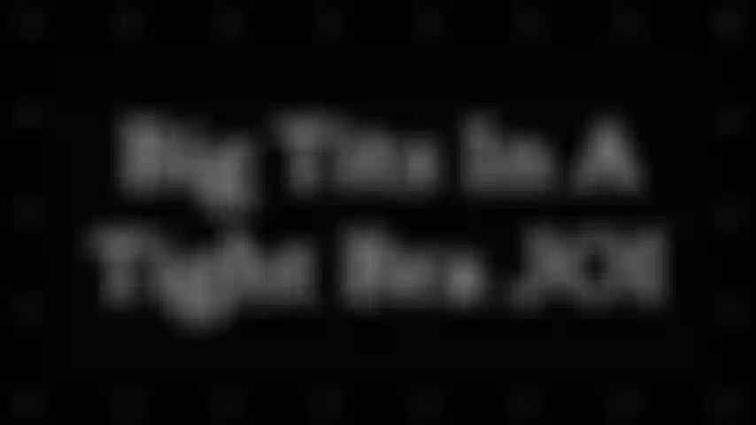 BIG TITS IN A TIGHT BRA JOI - Spoiler: The tits don't stay IN the bra the whole time. This bra is just a little bit too tight. Too small. Jerk it the way I'm jerking this realistic toy cock dildo.