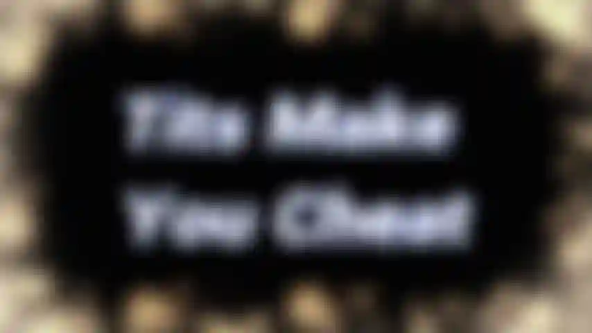 TITS MAKE YOU CHEAT - So you came to me out of curiosity. No real intentions to cheat. I mean, after all, you are A Boob Guy, arent you? Lets face it, there isnt much to look at on your wife.