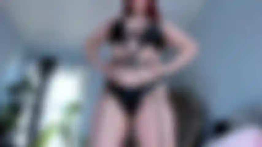 Black strappy shiny femdom JOI 1080