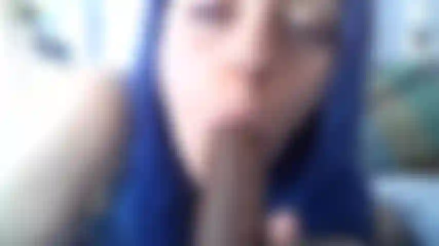 POV: teasing & trying to fit all of your big cock in my mouth