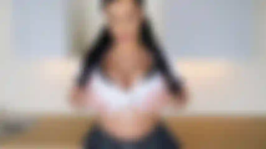 College Girl Outfit Pantyless Kitchen Strip