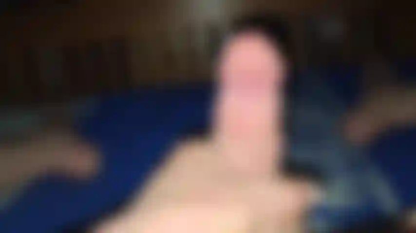 Stroking cock