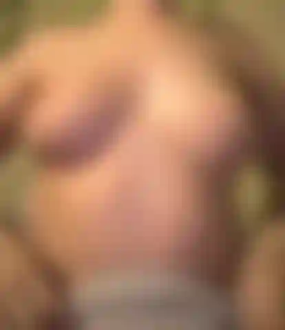Massaging my oily tits