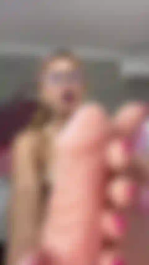 Girl enjoys your cock and her delicious feet