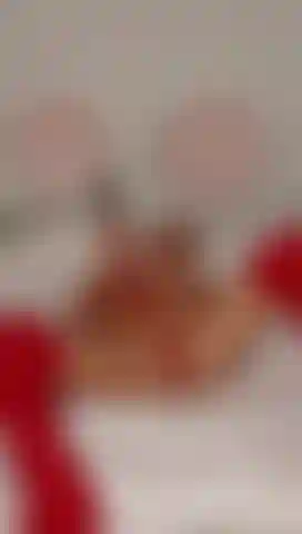 Ropped up with anal hook.