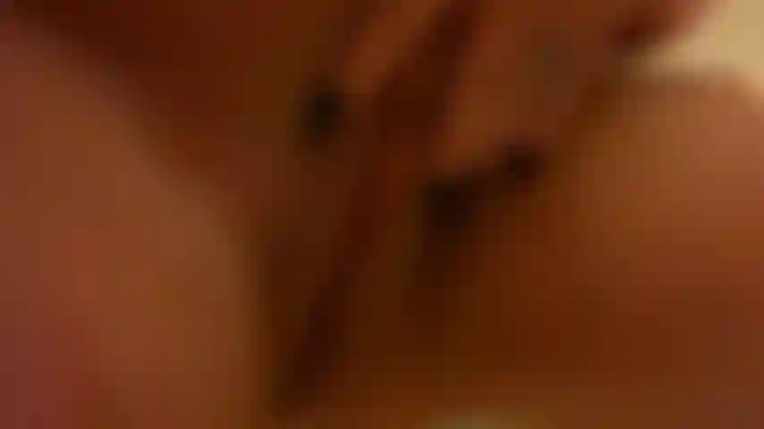 Slapping My Phat Pussy in a Dirty Public