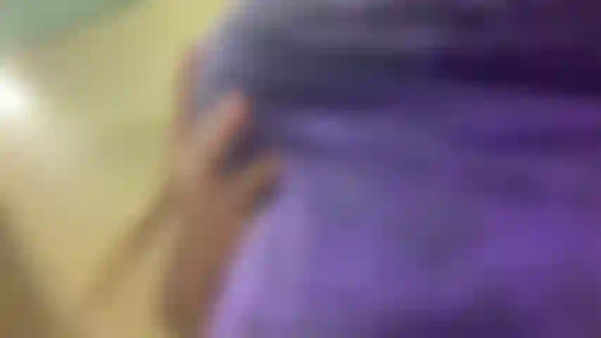 Touching myself in a public bathroom