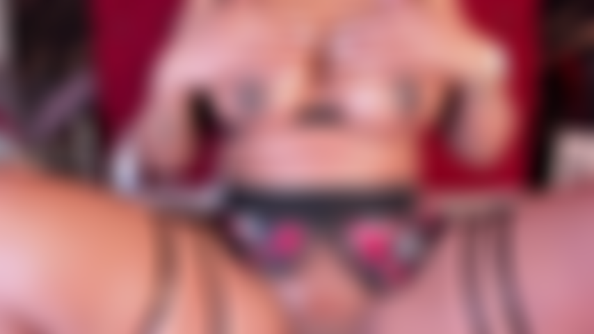 Touch me, tits and pussy.