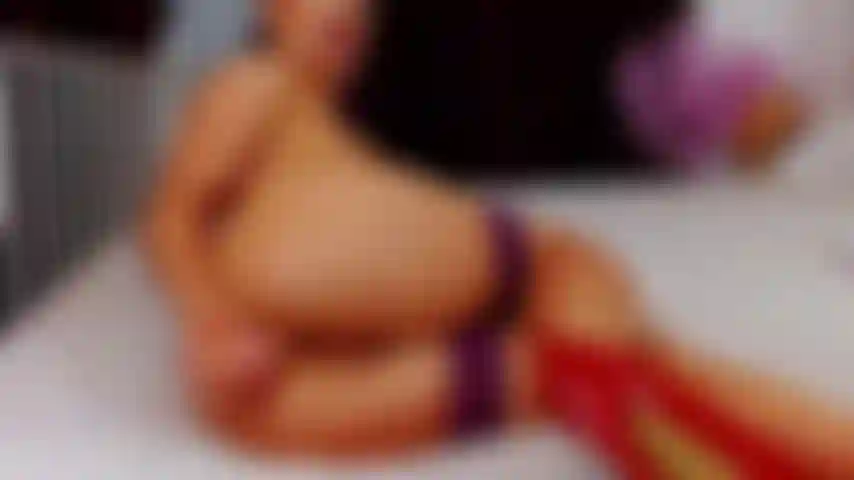 BellaRey fucking her ass hard with a big dildo