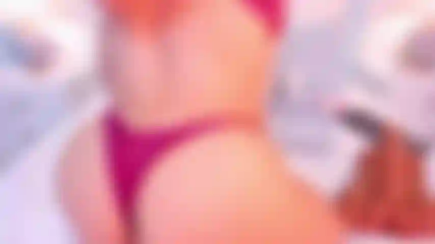 My thong on the side and riding your cock.