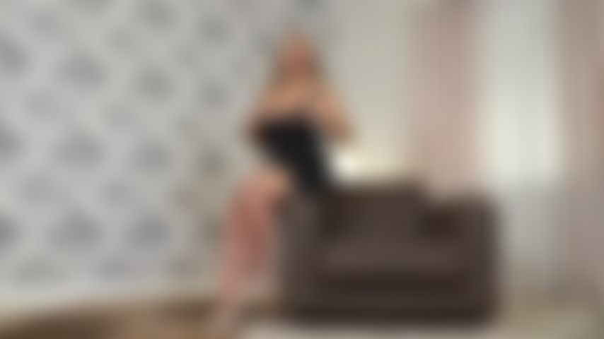 Black Dress Strip JOI Pussy Play