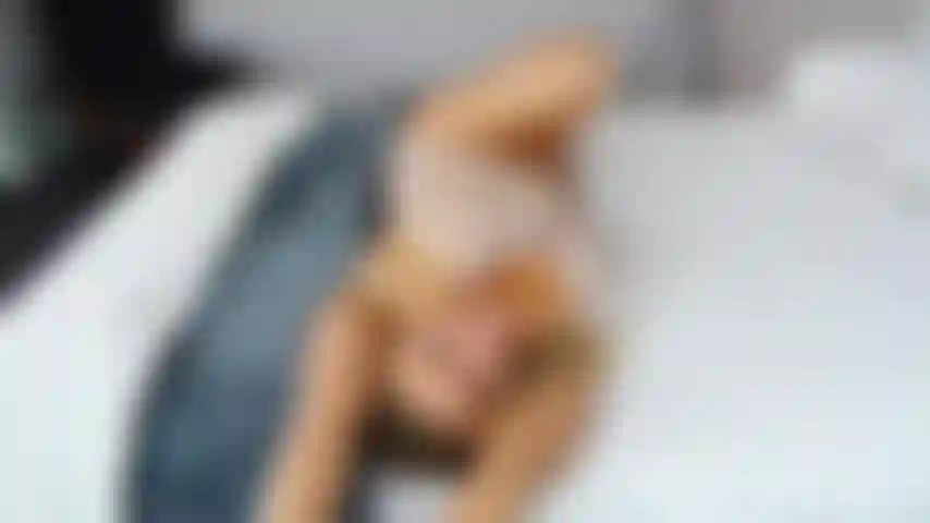 Baby Doll Strip and Toy Play on Bed