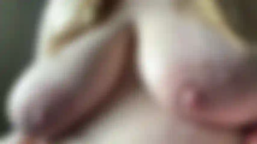 Dick in hand…Cream my tits with me