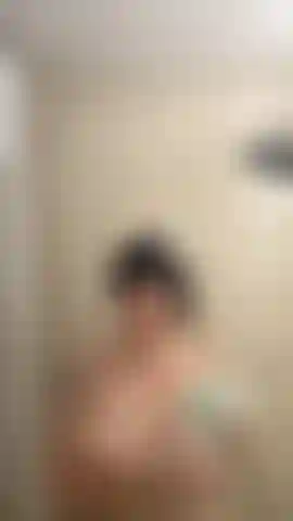 Washing my titties in the shower.