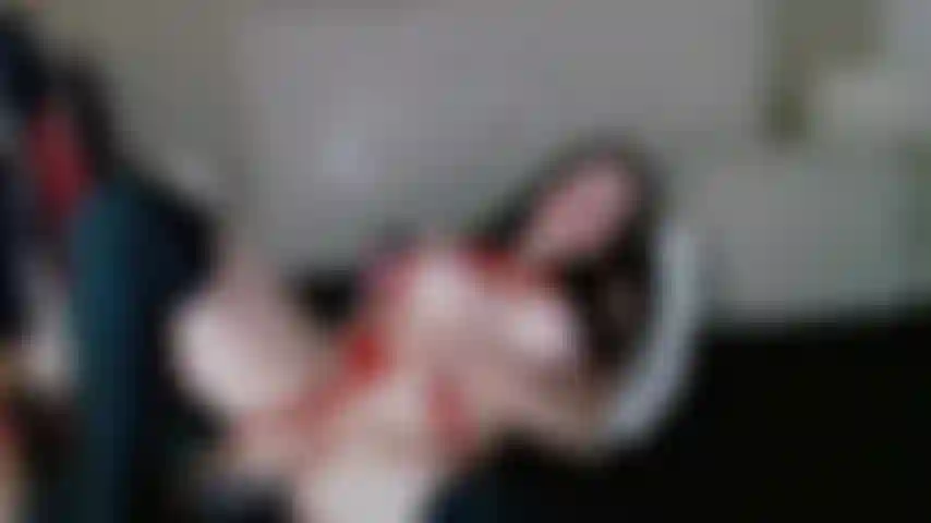 anal, sheer red lingerie, stocking, bbc, atm