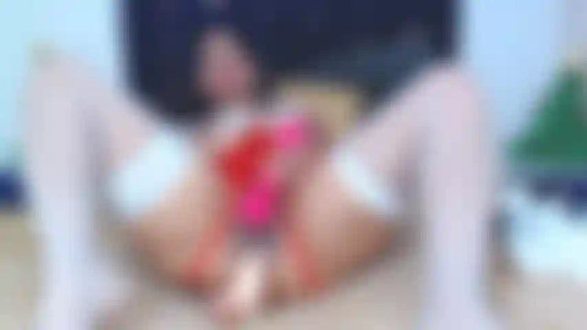 Anal toy and rubbing clit with domi