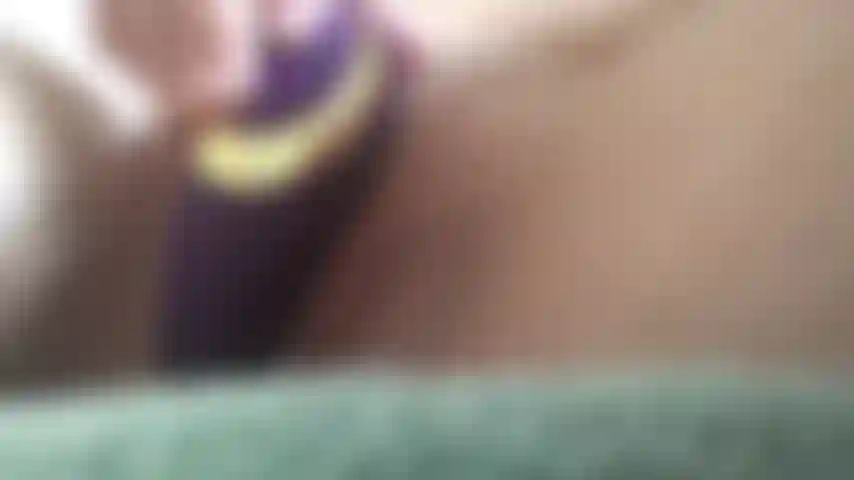 Dildo in my tight pussy.