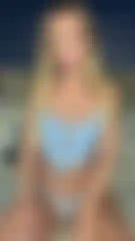 Glass dildo blue lingerie