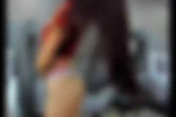 Brushing my long hair