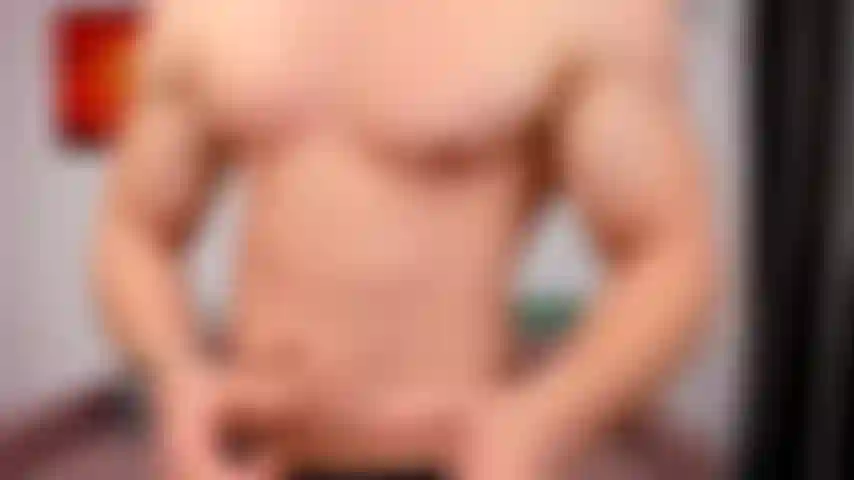Flexing naked