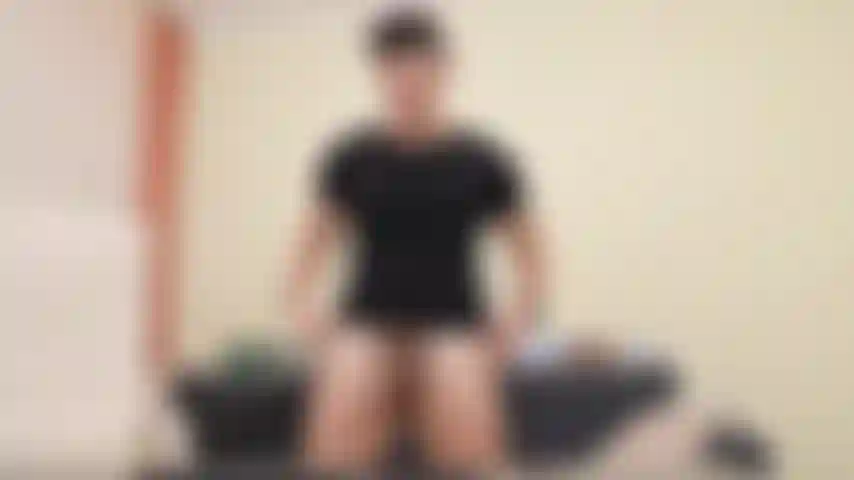 Masturbating whilst standing. Taking my hand off my dick when I felt like cumming