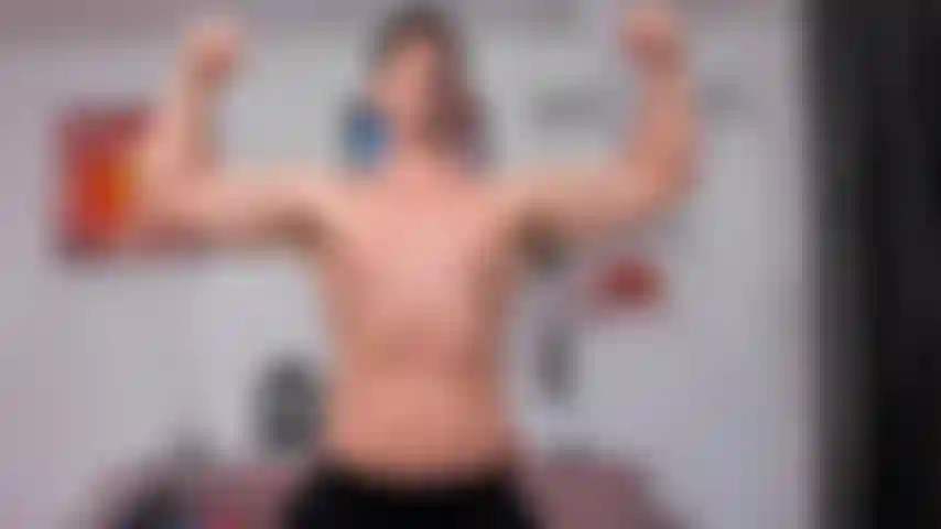 Showing off my muscles and naked body on Halloween night with my Demon make-up on.