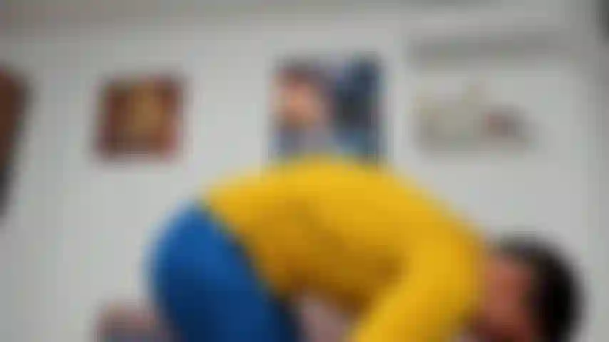 Accidentally bumping with my ass into someone's face in the locker room. I thought he would get mad, but...Surprise :d.