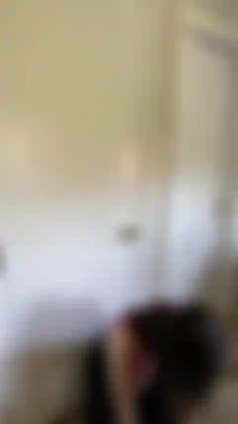 Embarrassed naked girl