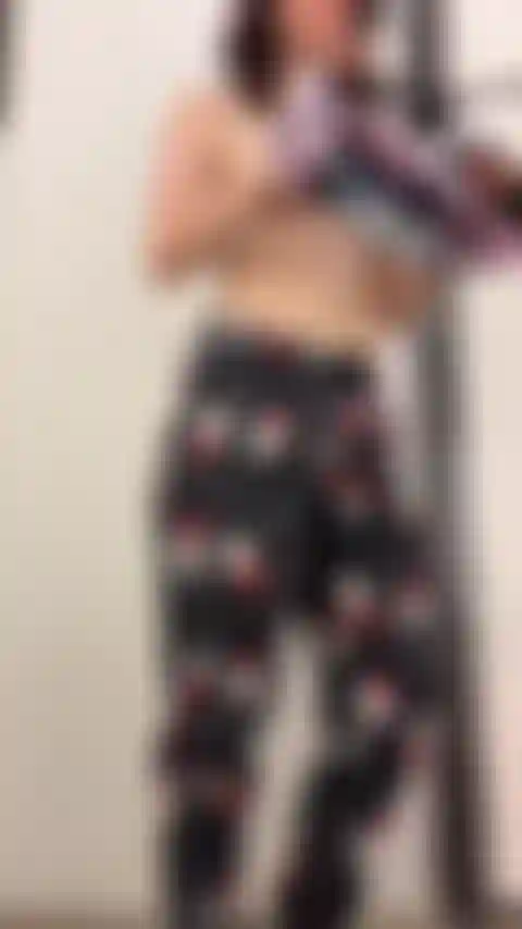 Being goofy in the fitting room