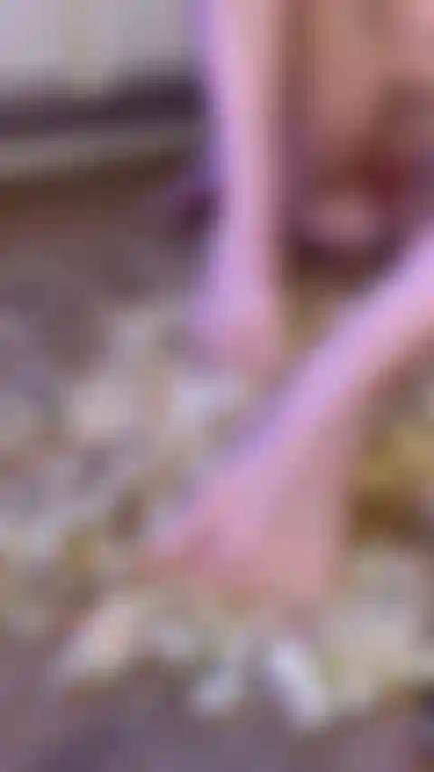 Cake play-Foot Fetish