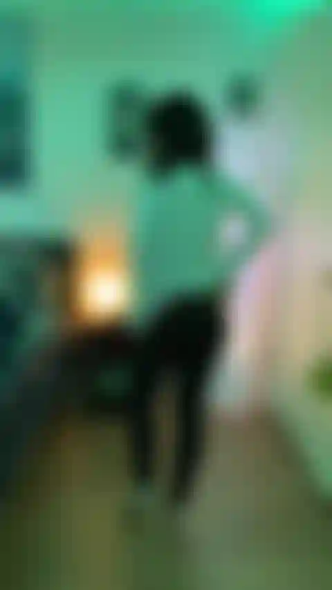 Long slow strip tease