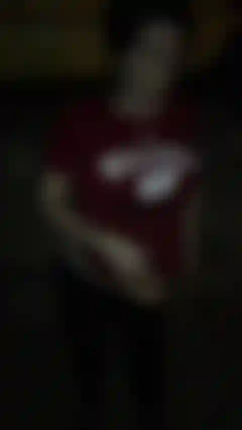 Found an old video of me fingering myself at a construction site at night!