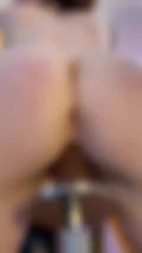 Being fucked from behind with my fuck machine