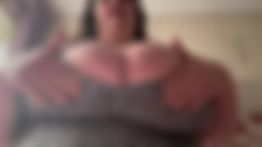 Cum over my massive tits dirty talk.